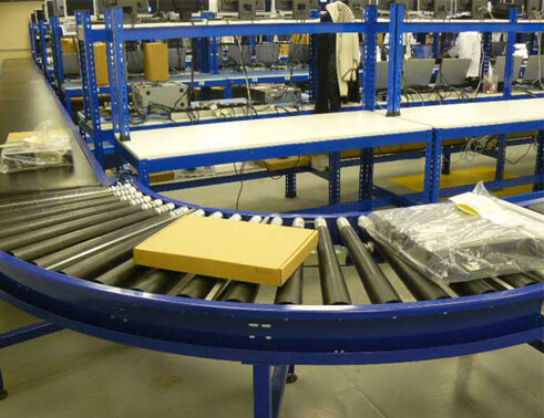 curve roller conveyor application curve roller conveyor application